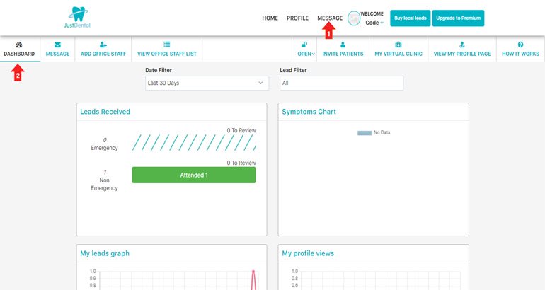 Track your leads